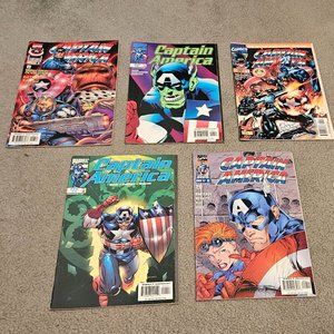 "Captain America Marvel Comics " 1996/1997 issues # 4, 8, 6 , 11